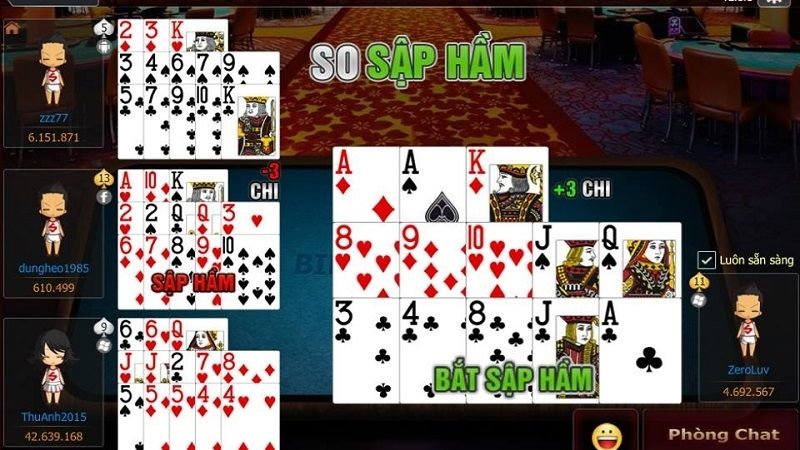 Mậu binh là gì? Luật chơi và cách xếp bài chuẩn 2 Mậu binh game bài chiến thuật đình đám hiện nay