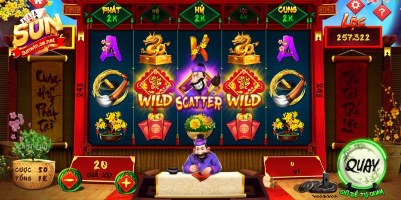 Ảnh Nổ Hũ Sunwin - Khám Phá Bộ Sưu Tập Đẹp Mắt 2026 18 Giao diện game Ông Đồ được thiết kế bắt mắt